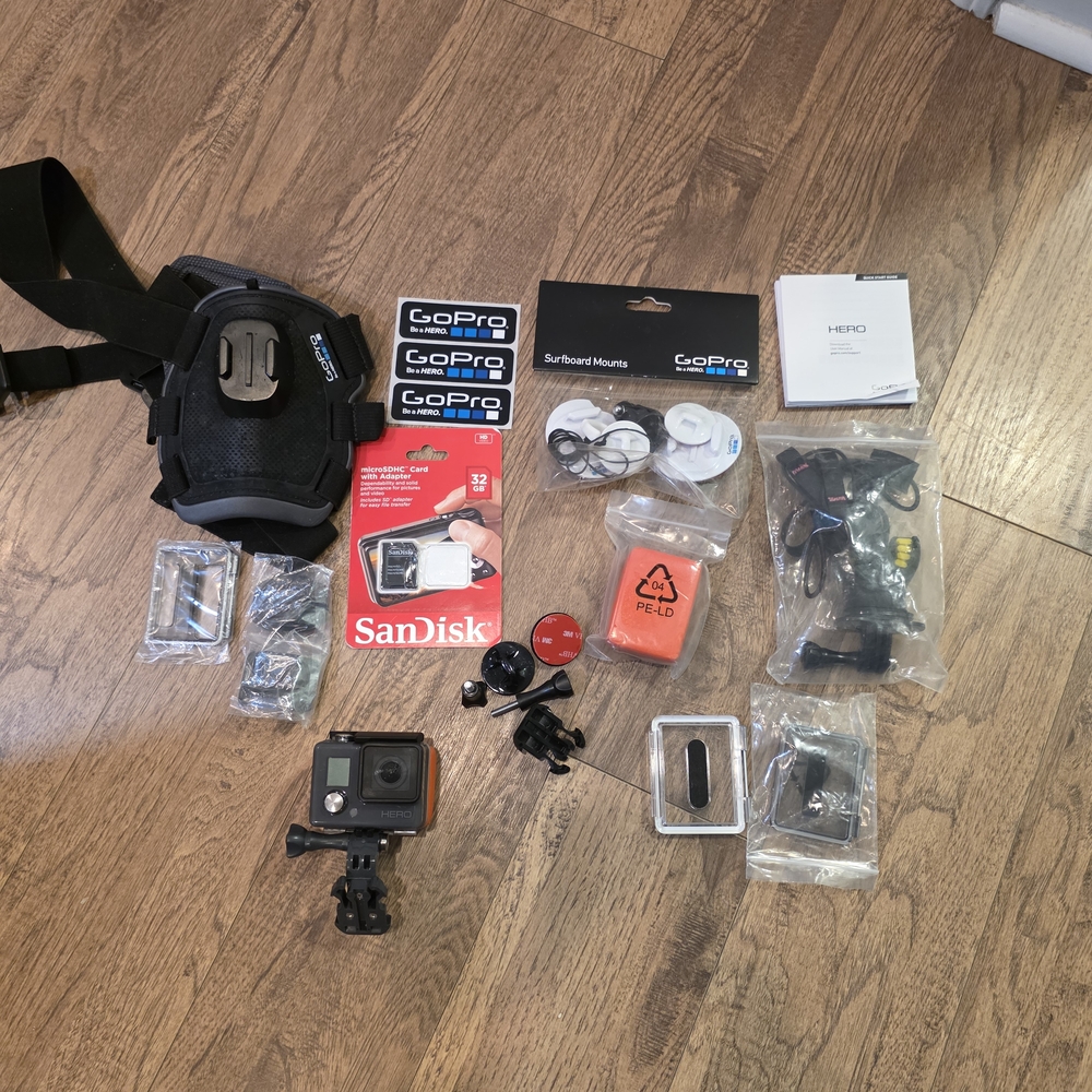 GoPro Camera and Accessories Bundle